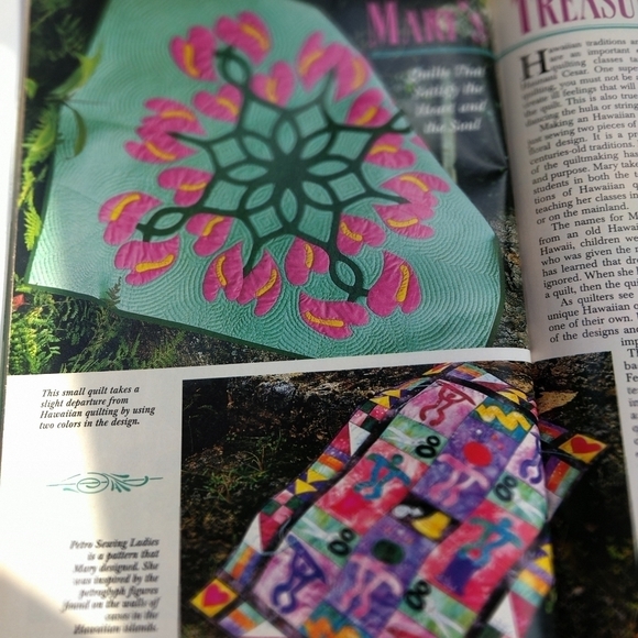 Vintage Quilt Magazine Fall 1999 Quilting Quilt Patterns - Picture 5 of 5